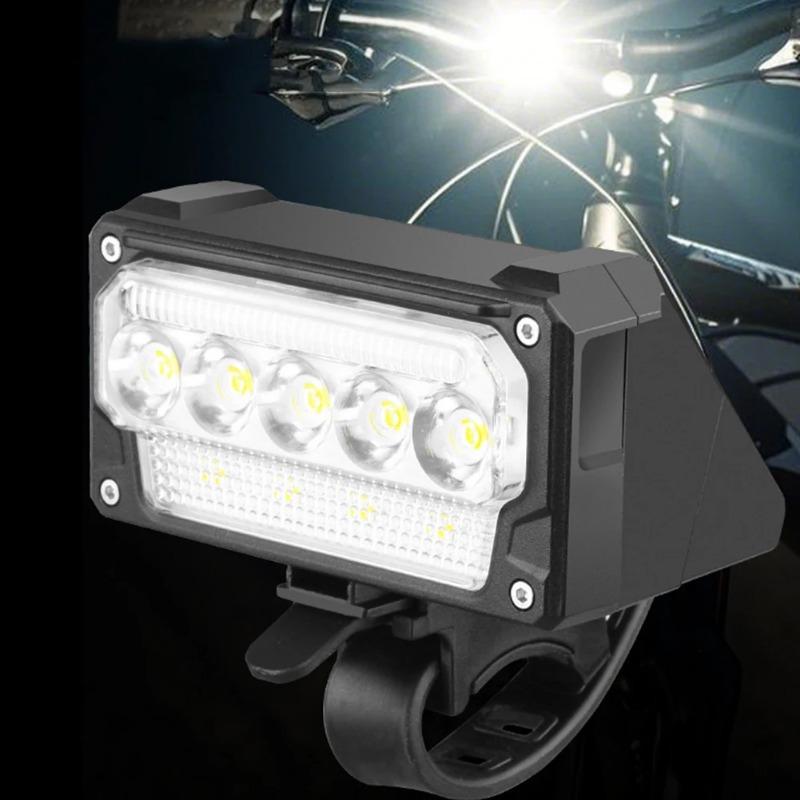 Bicycle Front Light Super Bright Bicycle Light Waterproof Bicycle Head Light Rechargeable Bike Safety Lamp Cycling Accessories