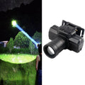 (10 Years Warranty) Super Bright LED White/Yellow Headlight Rechargeable Zoom Headamp Long Life Hands-Free Flashlight for Outdoor Camping Fishing Cycling Hiking Adventure