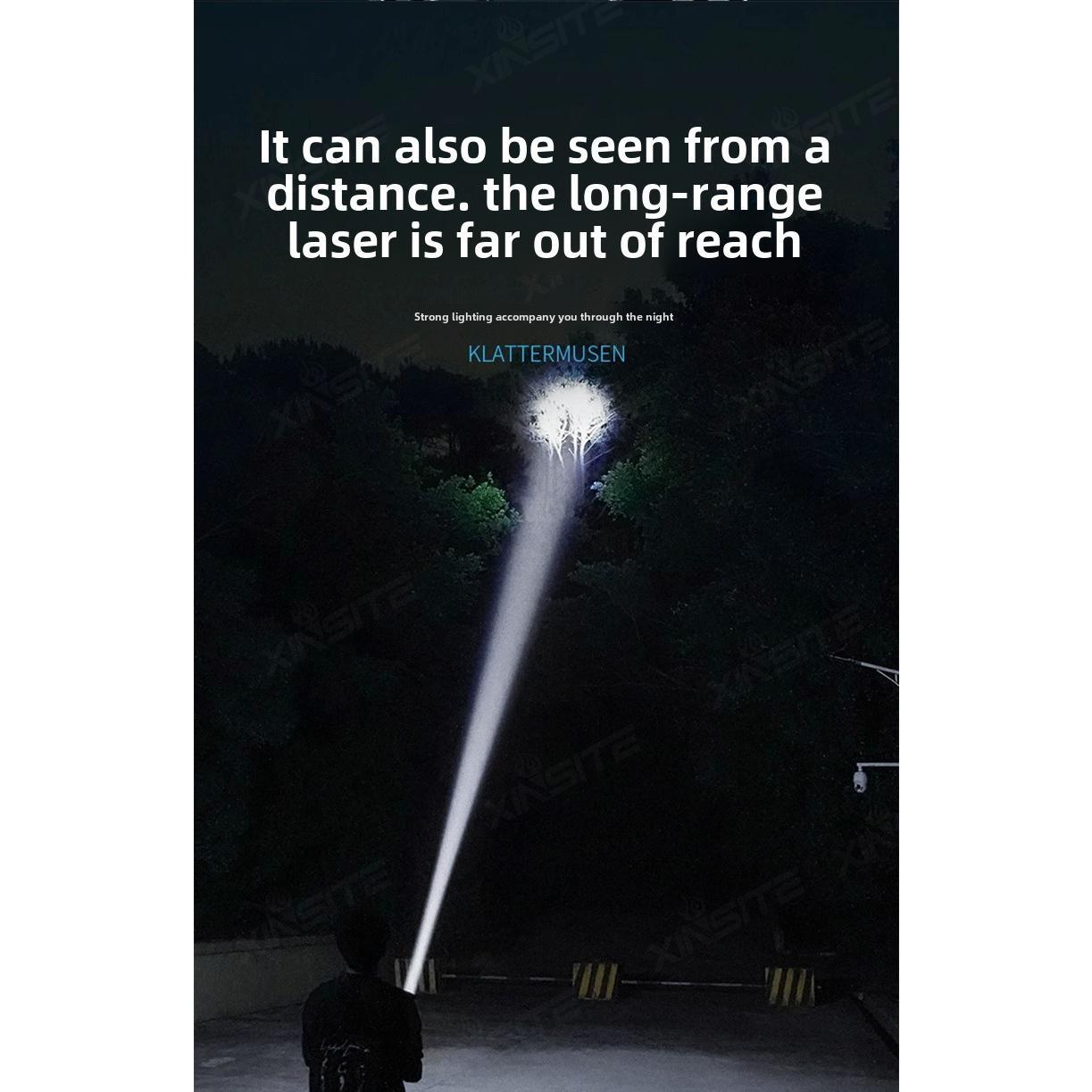 USB Charging Super Bright LED Flashlight 3 Mode Zoom torch with Digital Power Display for outdoor camping fishing hiking cycling