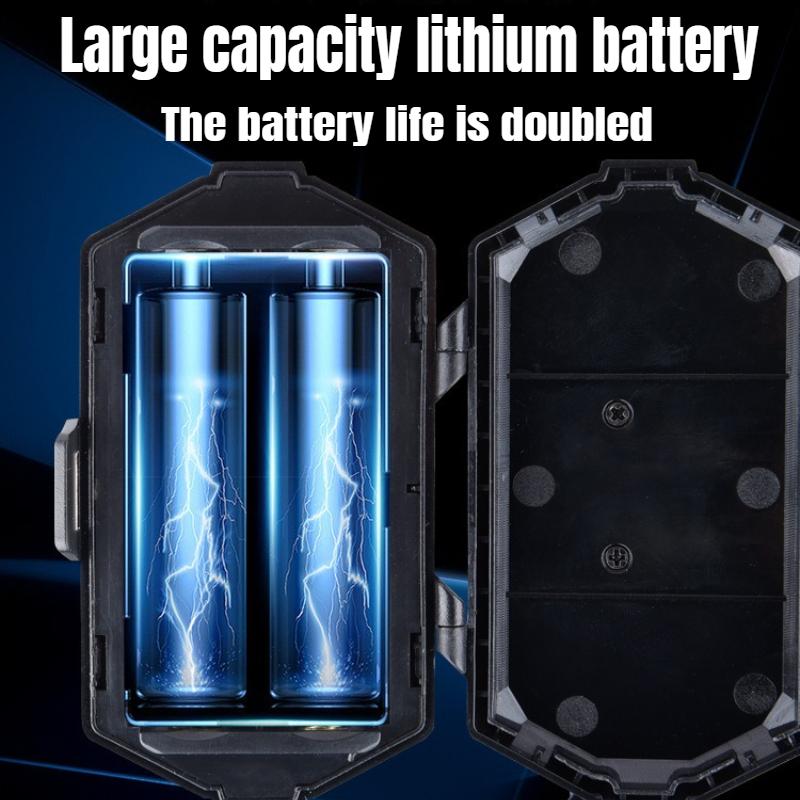 Ultra Bright LED Zoomable Headlight 4 Light Source Induction Headlamp with Red&white COB Side Light for Camping Fishing Hiking Cycling