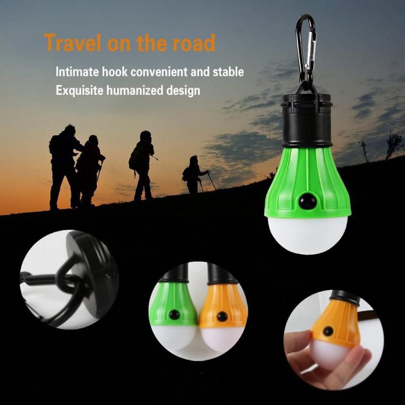Ultra Bright LED MiNi Camping Light 3 Lighting Modes Portable Camping Lamp with Hook for Outdoor Camping Reading Working Emergency