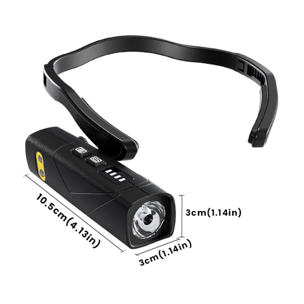 XPG LED Ear-Mounted Headlamp USB Rechargeable Motion Sensor Super Bright Headlight for Camping Mountain Climbing