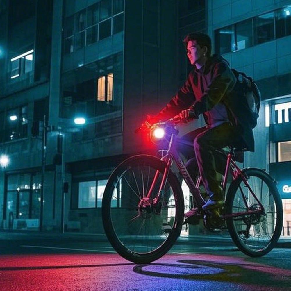 Bicycle Front Light Super Bright Bicycle Light Rechargeable Bike Flashlight 5 Level Dimmable Bicycle Head Light for Emergency