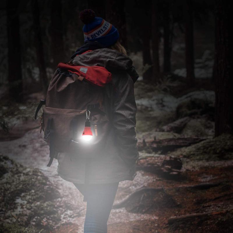 Ultra Bright LED MiNi Camping Light 3 Lighting Modes Portable Camping Lamp with Hook for Outdoor Camping Reading Working Emergency