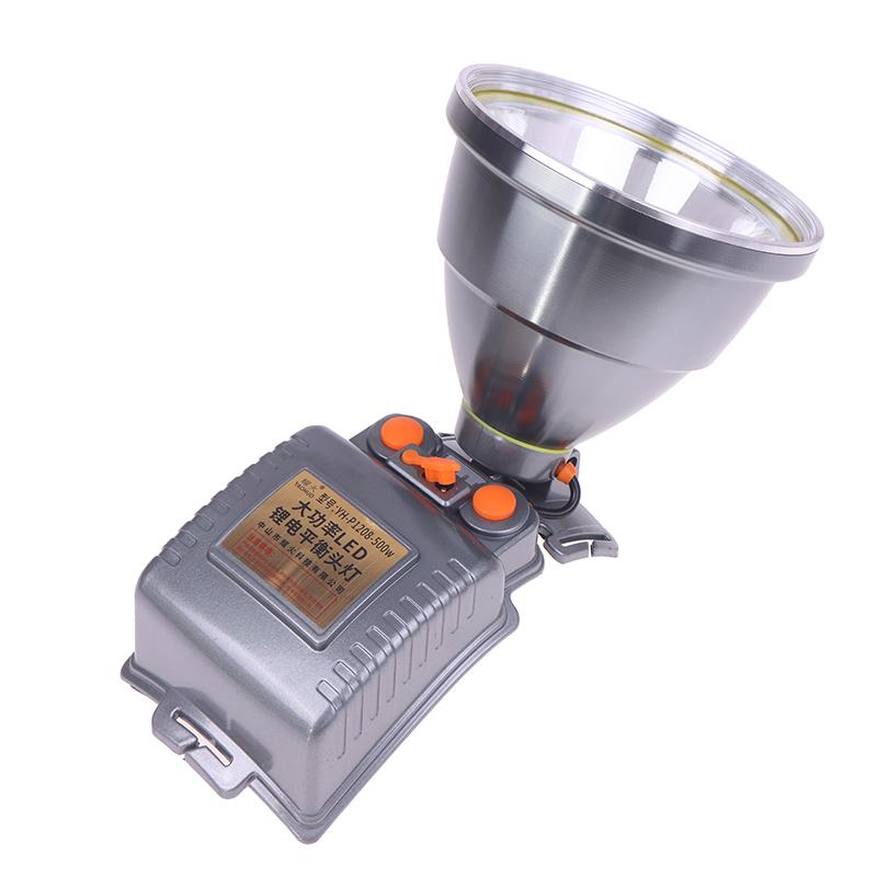 Super Bright LED Aluminum Headlight Rechargeable Waterproof Headlamp with Blue&Yellow Light for Camping Camping Adventure Hiking