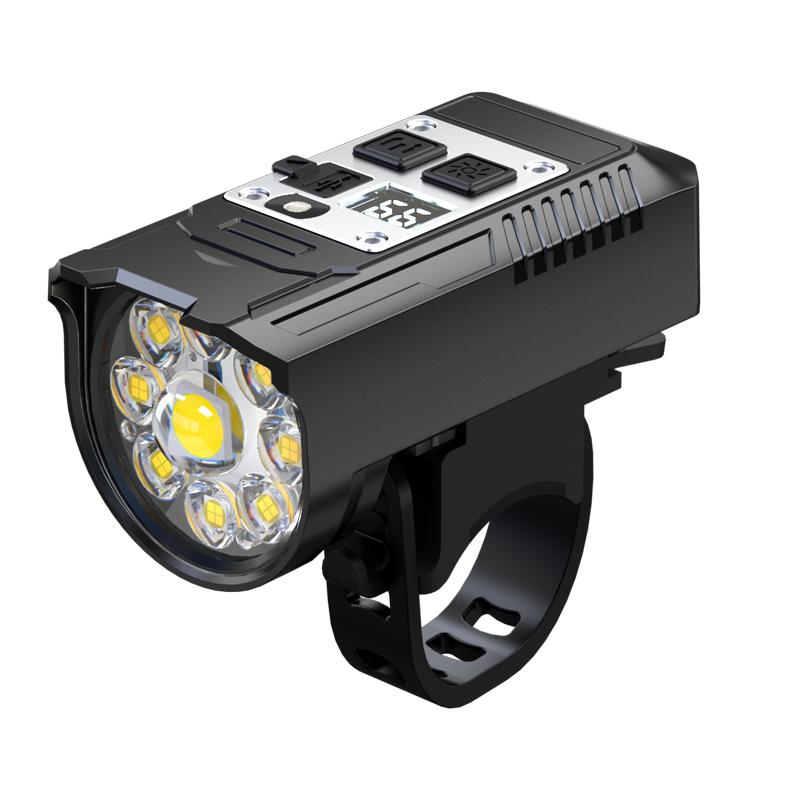 LED Bicycle Front Light Type-C Rechargeable Bicycle Headlight Road Bike Headlamp Easy Install Cycling Accessories Night Riding
