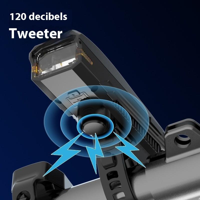 Bicycle Light Front Bike Light Battery Display Waterproof Flashlight USB Charging MTB Road Cycling Headlight Bicycle Accessories