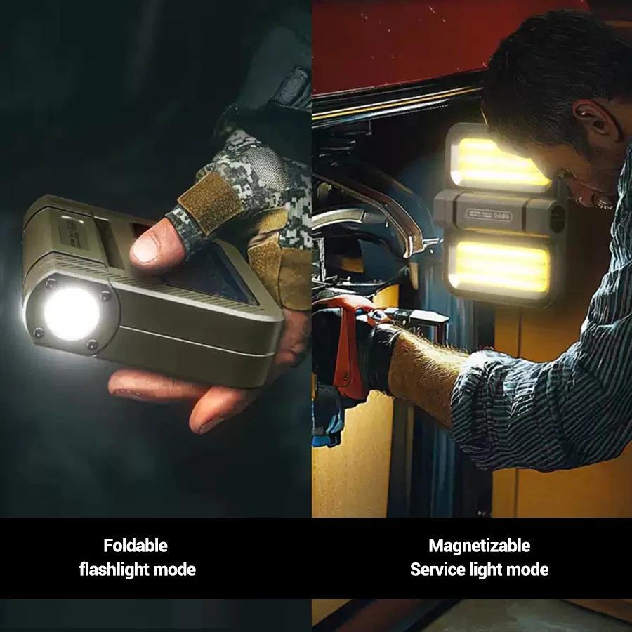 Ultra Bright LED Hanging Camping Light  Multifunction Solar Charging Foldable Waterproof Tent Lantern with Battery Level Display for Outdoor Camping Hiking Maintenance