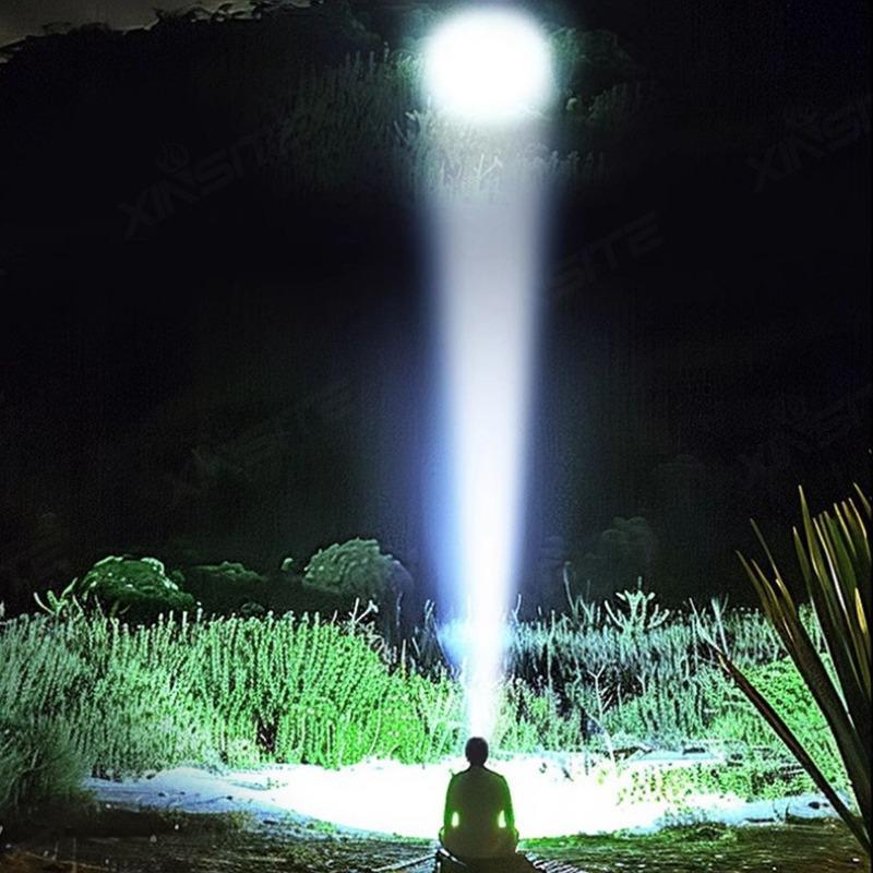 (COD) Rechargeable Headlamp 90° Adjustable Zoomable LED Headlight with COB Side Light for Outdoor Camping Hiking Fishing Cycling