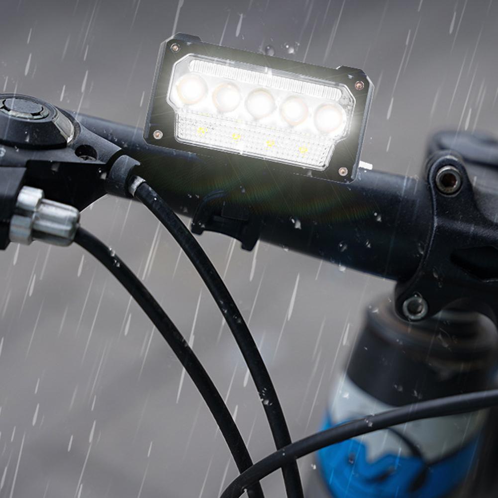 Bicycle Front Light Super Bright Bicycle Light Waterproof Bike Flashlight 5 Level Dimmable Bike Safety Lamp Cycling Accessories