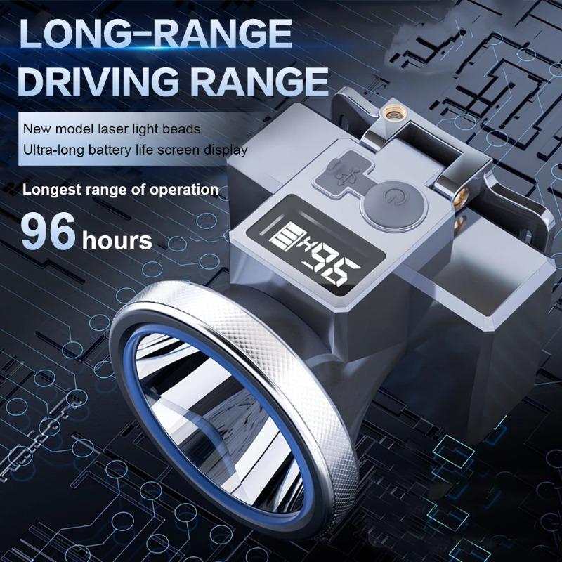 Camping LED Headlamp 3 Modes Adjustable Angle Super Bright Headlight for Outdoor Fishing Hiking