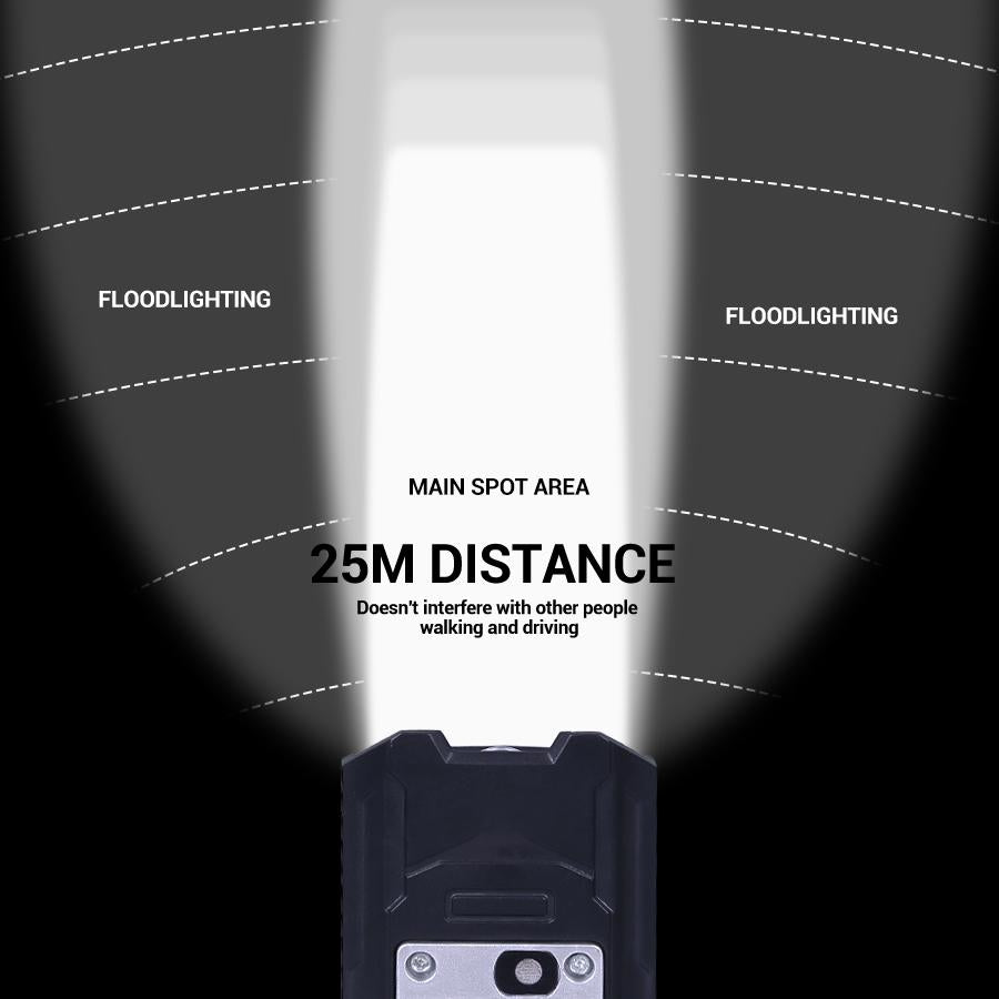 LED Bicycle Front Light Type-C Rechargeable Bicycle Headlight Road Bike Headlamp Easy Install Cycling Accessories Night Riding