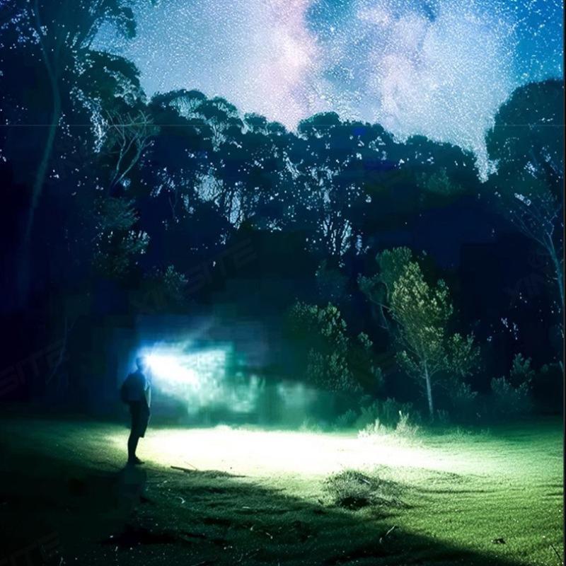 (COD) Rechargeable Headlamp 90° Adjustable Zoomable LED Headlight with COB Side Light for Outdoor Camping Hiking Fishing Cycling