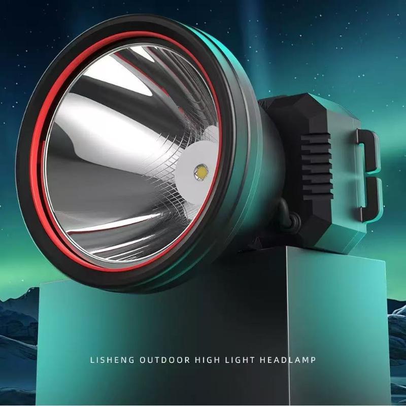 (10 Years Warranty) Ultra Bright LED Induction Headlight Rechargeable Long Endurance Waterproof Headlamp with Power Display for Fishing Camping Cycling Mountaineering