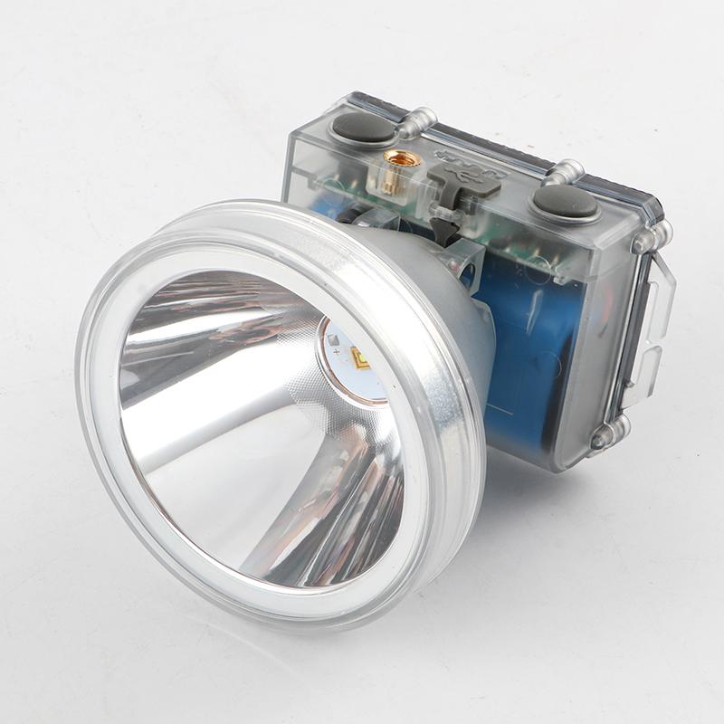 Super Bright LED Diving Headlight Underwater 100 Meters Diving Flashlight Long Endurance Diving Light Is Used for Underwater Photography, Fishing, Camping, and Exploration