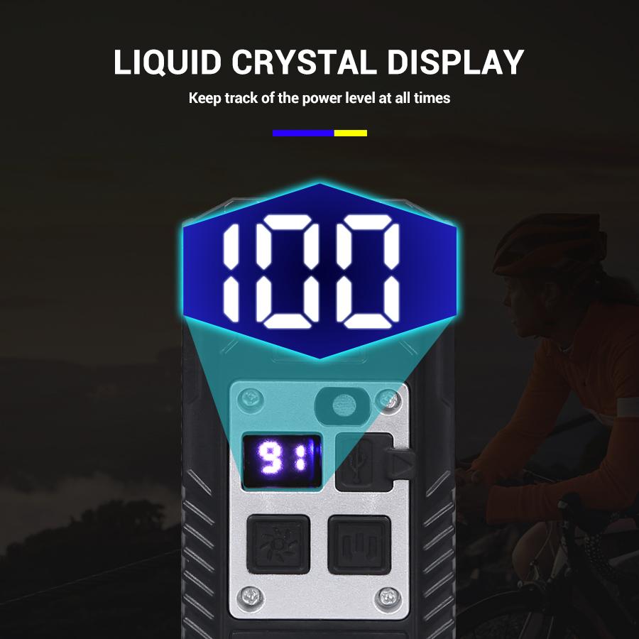 LED Bicycle Front Light Type-C Rechargeable Bicycle Headlight Road Bike Headlamp Easy Install Cycling Accessories Night Riding