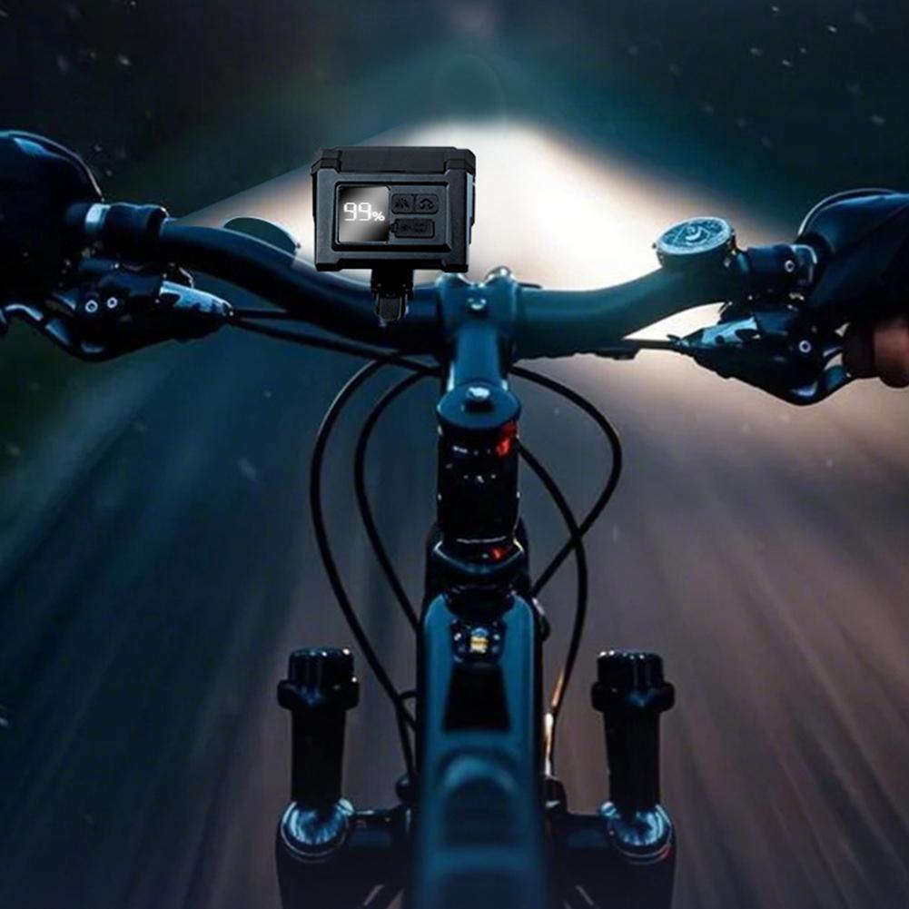 Bicycle Front Light Super Bright Bicycle Light Rechargeable Bike Flashlight 5 Level Dimmable Bicycle Head Light for Emergency