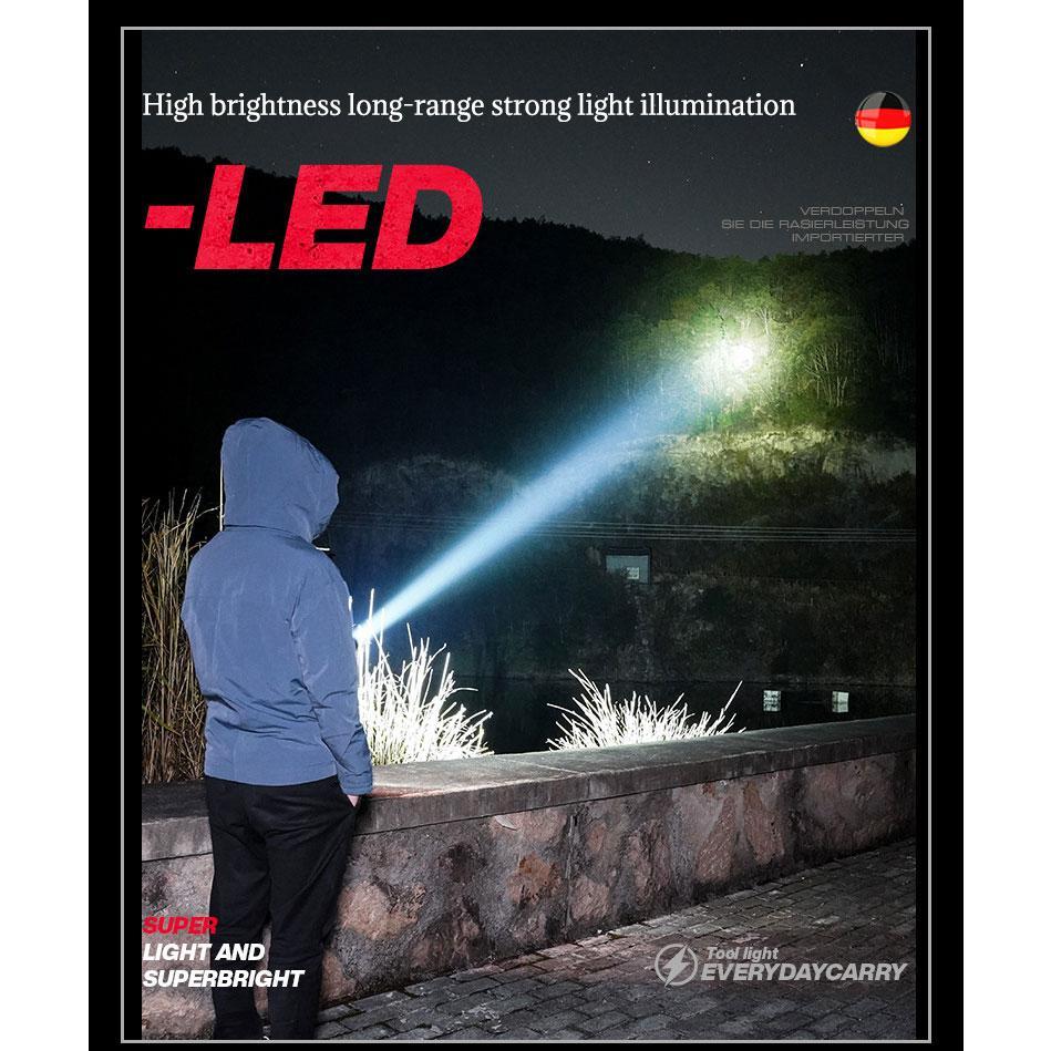 Mini EDC Solar LED Flashlight Portable Multifunctional Keychain Torch USB Rechargeable COB Camping Lantern with Strong Magnetic