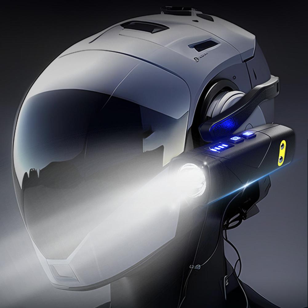 XPG LED Ear-Mounted Headlamp USB Rechargeable Motion Sensor Super Bright Headlight for Camping Mountain Climbing