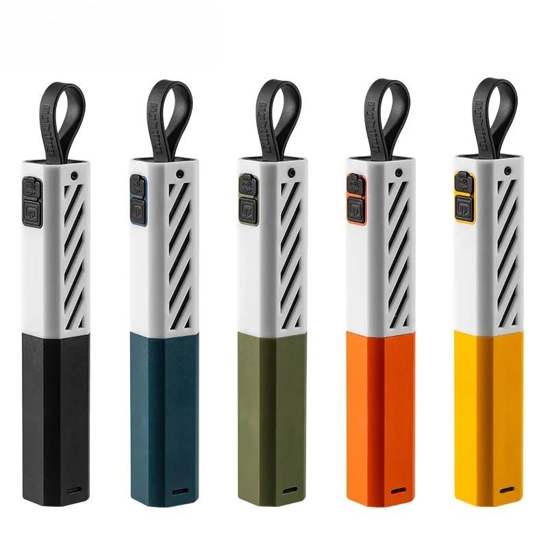 Ultra Bright LED Zoomable Flashlight 5 Lighting Modes Rechargeable Waterproof Torch for Camping Mountaineering Hiking