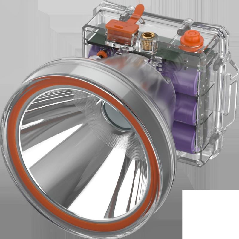 Super Bright LED Diving Headlight Underwater 100 Meters Diving Flashlight Long Endurance Diving Light Is Used for Underwater Photography, Fishing, Camping, and Exploration