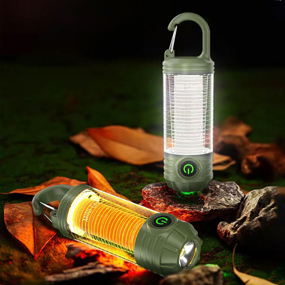 Multi Functional Outdoor LED Camping Light Night Riding Light Rechargeable Handheld Night Light