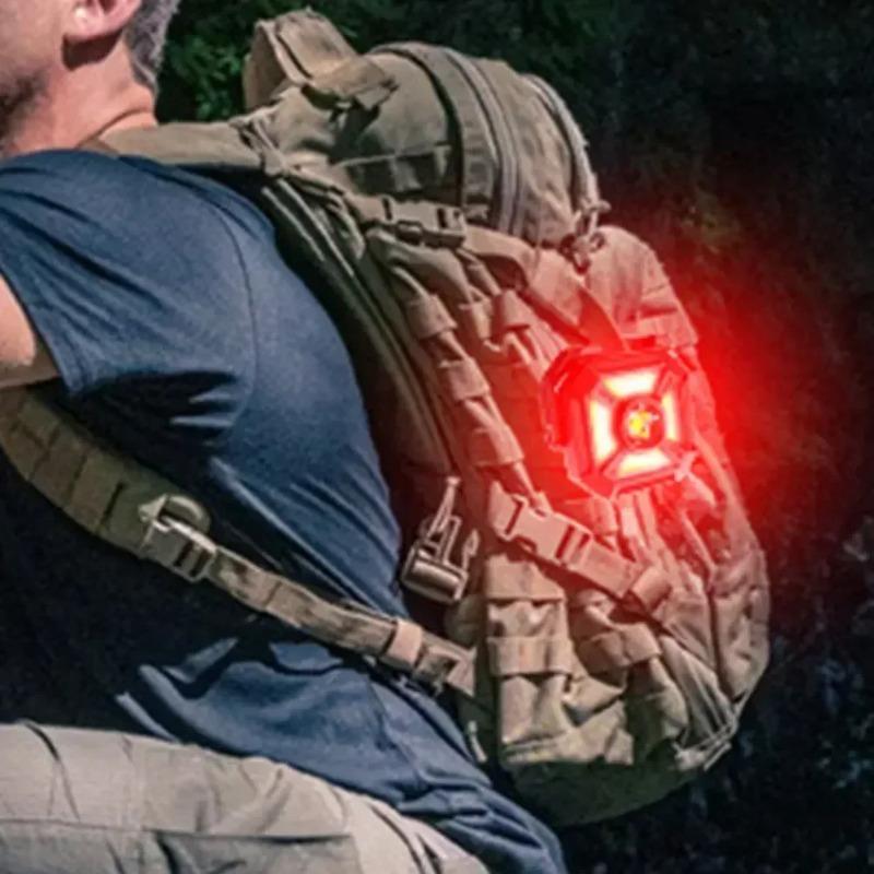 Ultra Bright LED USB Charging Work Light COB Car Repair Working Lamp with Power Display for Outdoor Camping Working Fishing