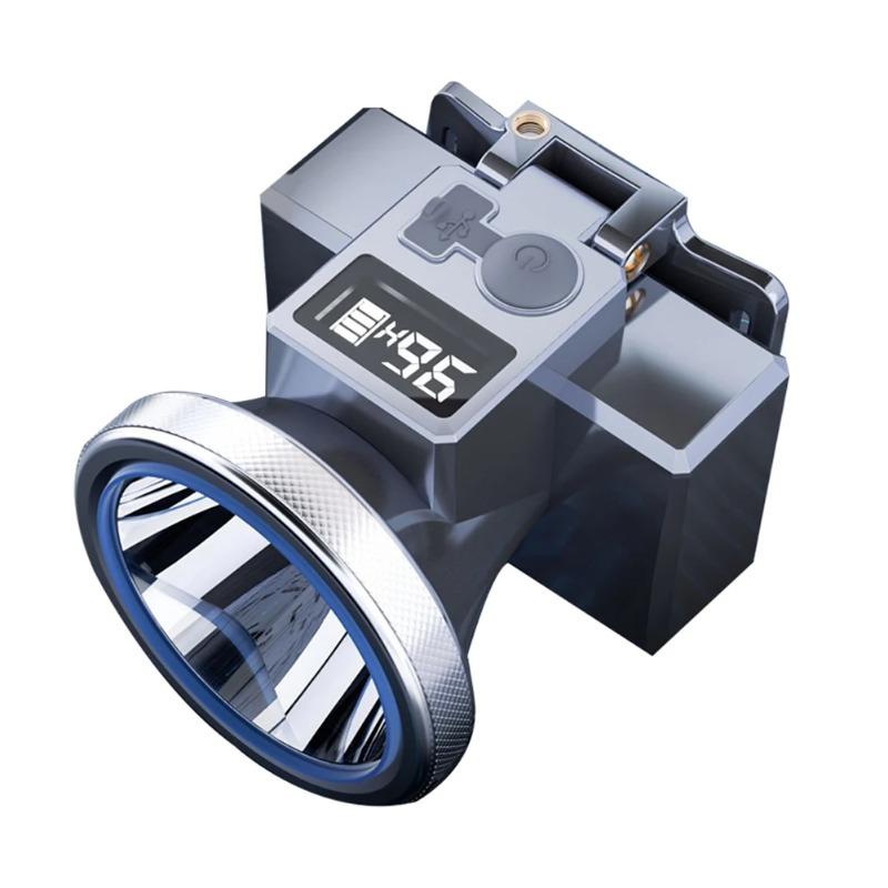 Super Bright LED Headlight 3 Modes Rechargeable Headlamp with Adjustable Angle  for Outdoor Camping Fishing Hiking