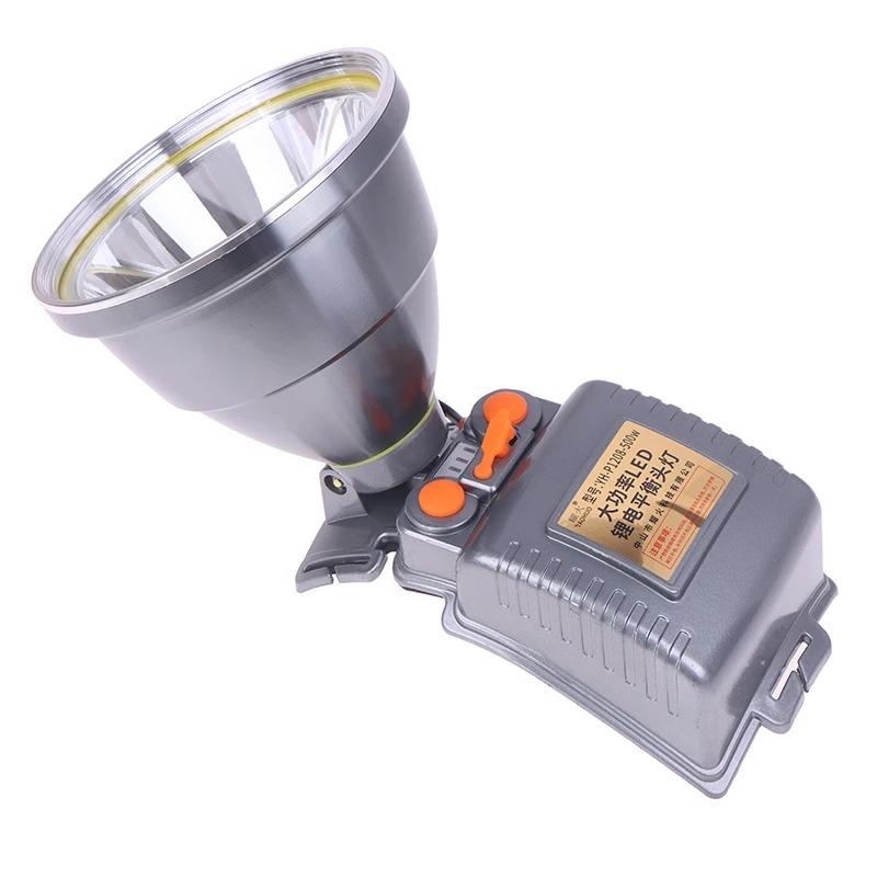 Super Bright LED Aluminum Headlight Rechargeable Waterproof Headlamp with Blue&Yellow Light for Camping Camping Adventure Hiking